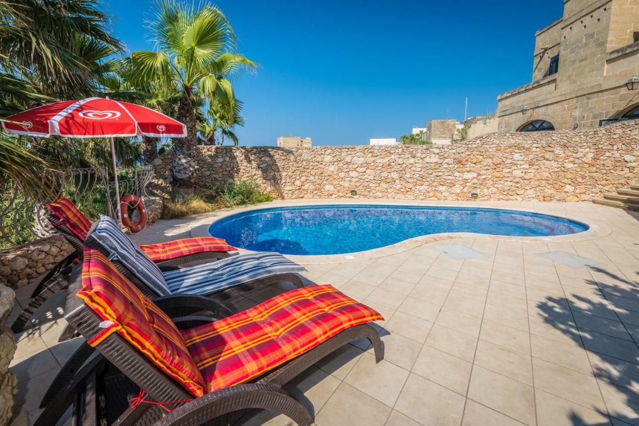 Sunset - Holiday Farmhouse With Large Private Pool In Island Of Gozo Надур Екстериор снимка